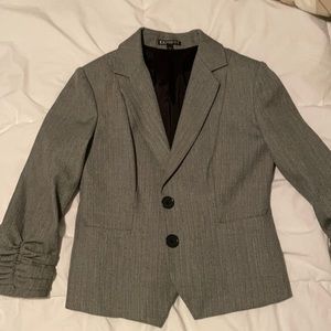 Business suit jacket and pencil skirt